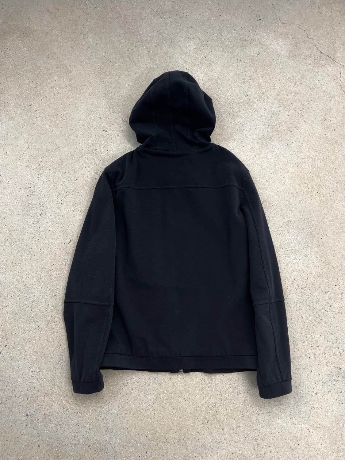 아르마니 익스체인지 메탈로고 코튼 후드집업 상품이미지5