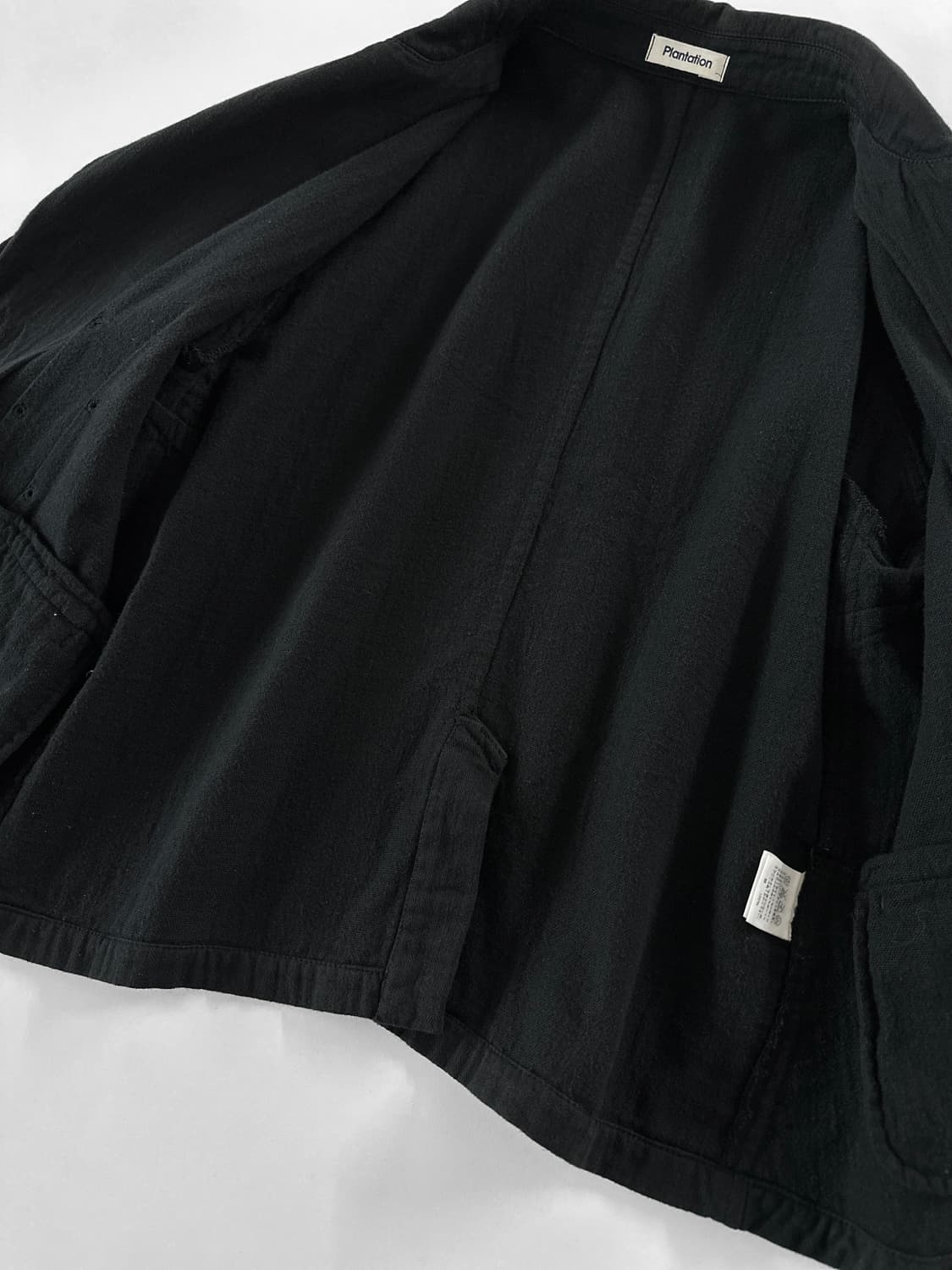 90~00s 플랜테이션 바이 이세이미야케 언더스테이티드 헤링본 자켓 상품이미지8