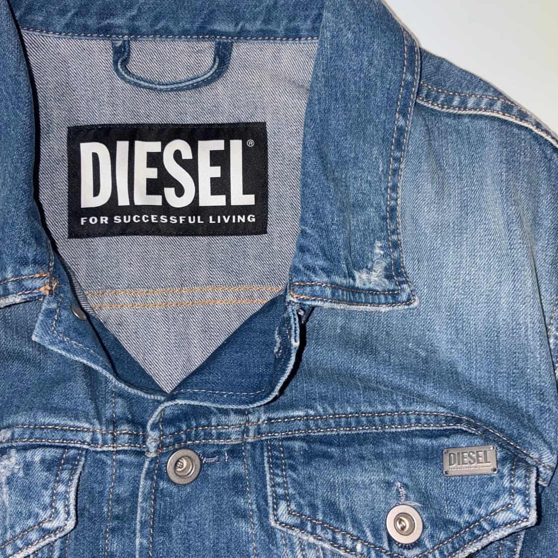 디젤 지퍼 데님 자켓 상품이미지5