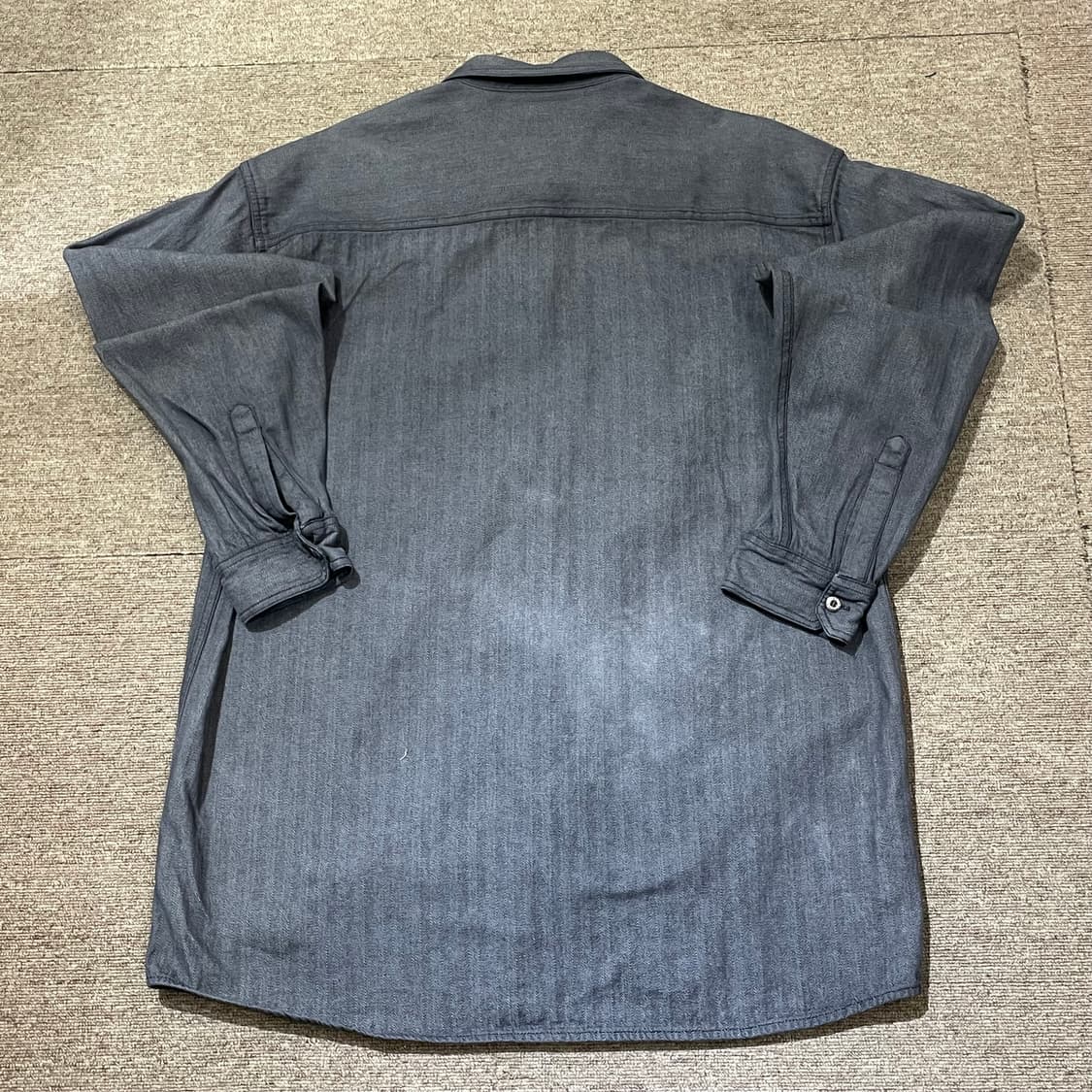 (L) 90s Levi's 리바이스 코튼 데님 셔츠 상품이미지5