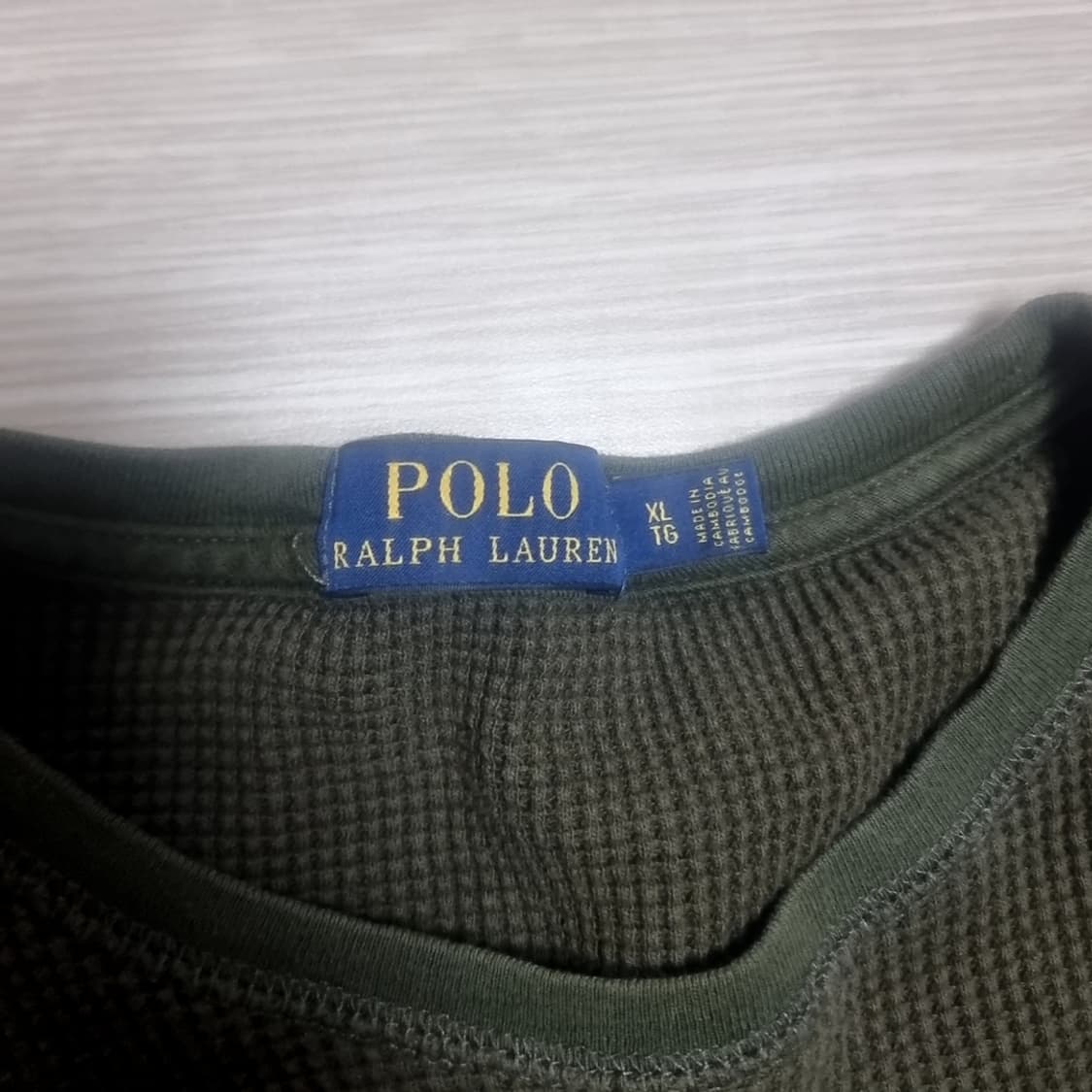 폴로 랄프로렌 와플 롱슬리브 티셔츠(100-105) 상품이미지3