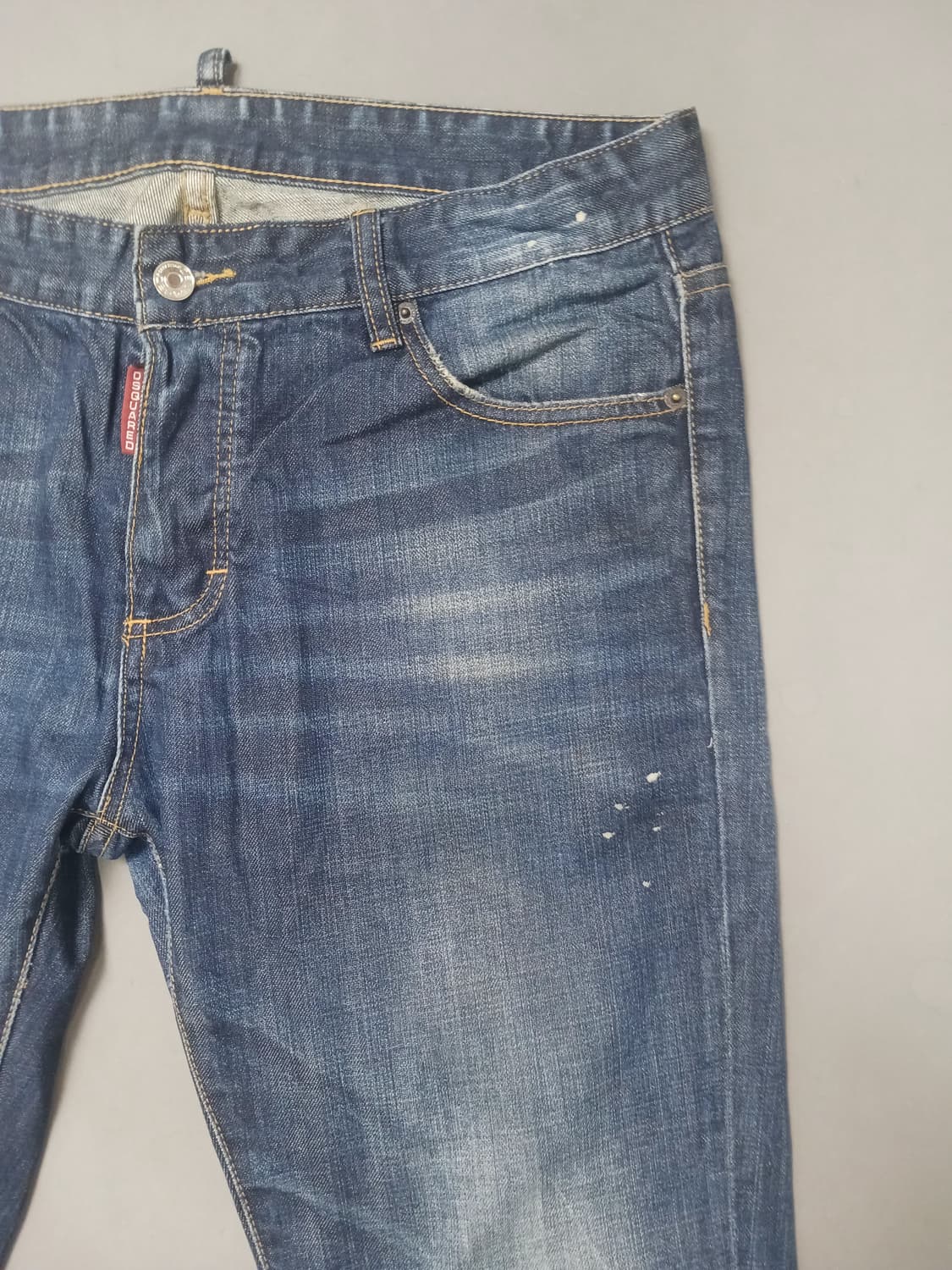 [34] 디스퀘어드2 워렌티패치 슬림진 청바지 상품이미지4