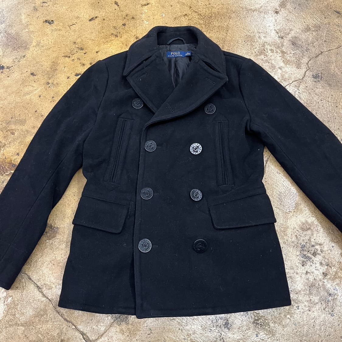 [정품/S] 폴로 랄프로렌 울 피코트 b8 상품이미지3