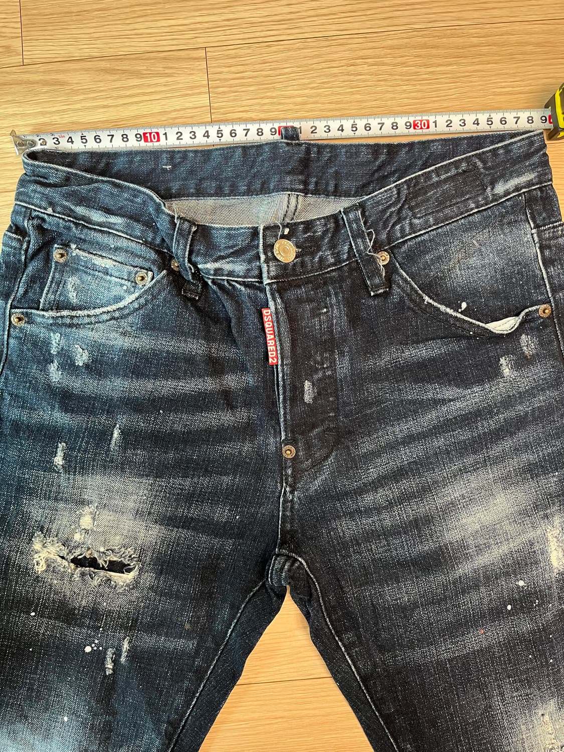 디스퀘어드2 데미지 워싱진 48 정품 상품이미지7