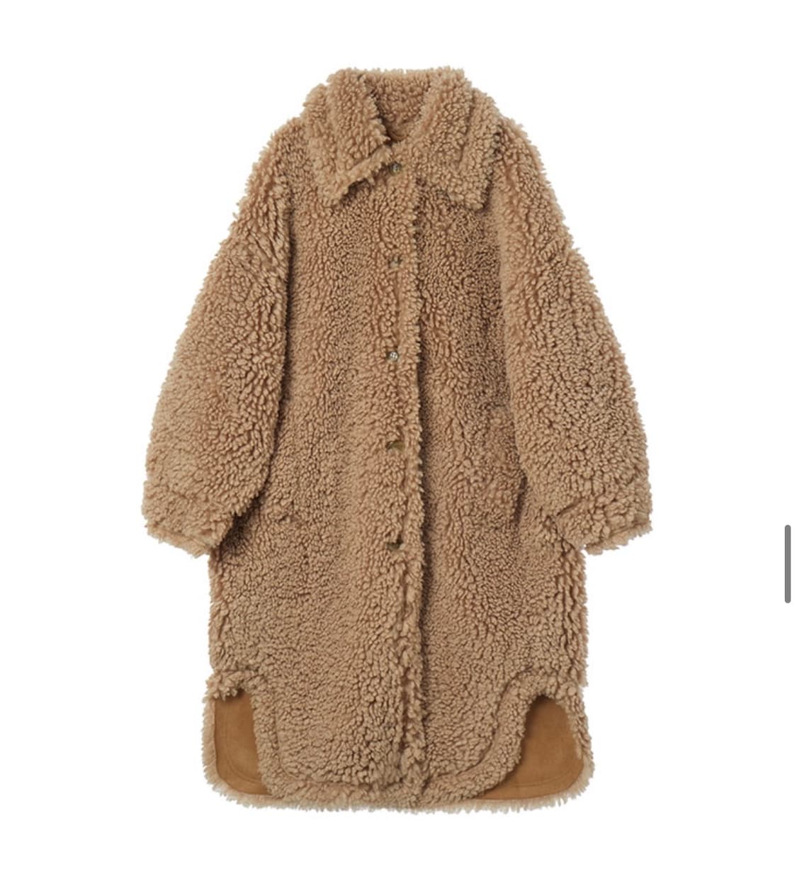 보카바카 테디베어 무스탕 코트 상품이미지1