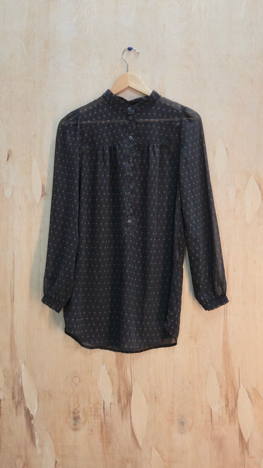 패턴 블라우스  상품이미지1