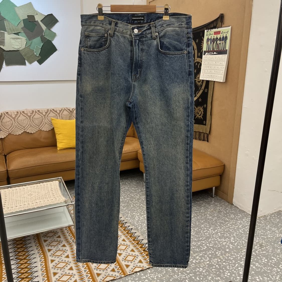 디스이즈네버댓 빈티지 아메카지 워싱 데님팬츠 M C10845 상품이미지3