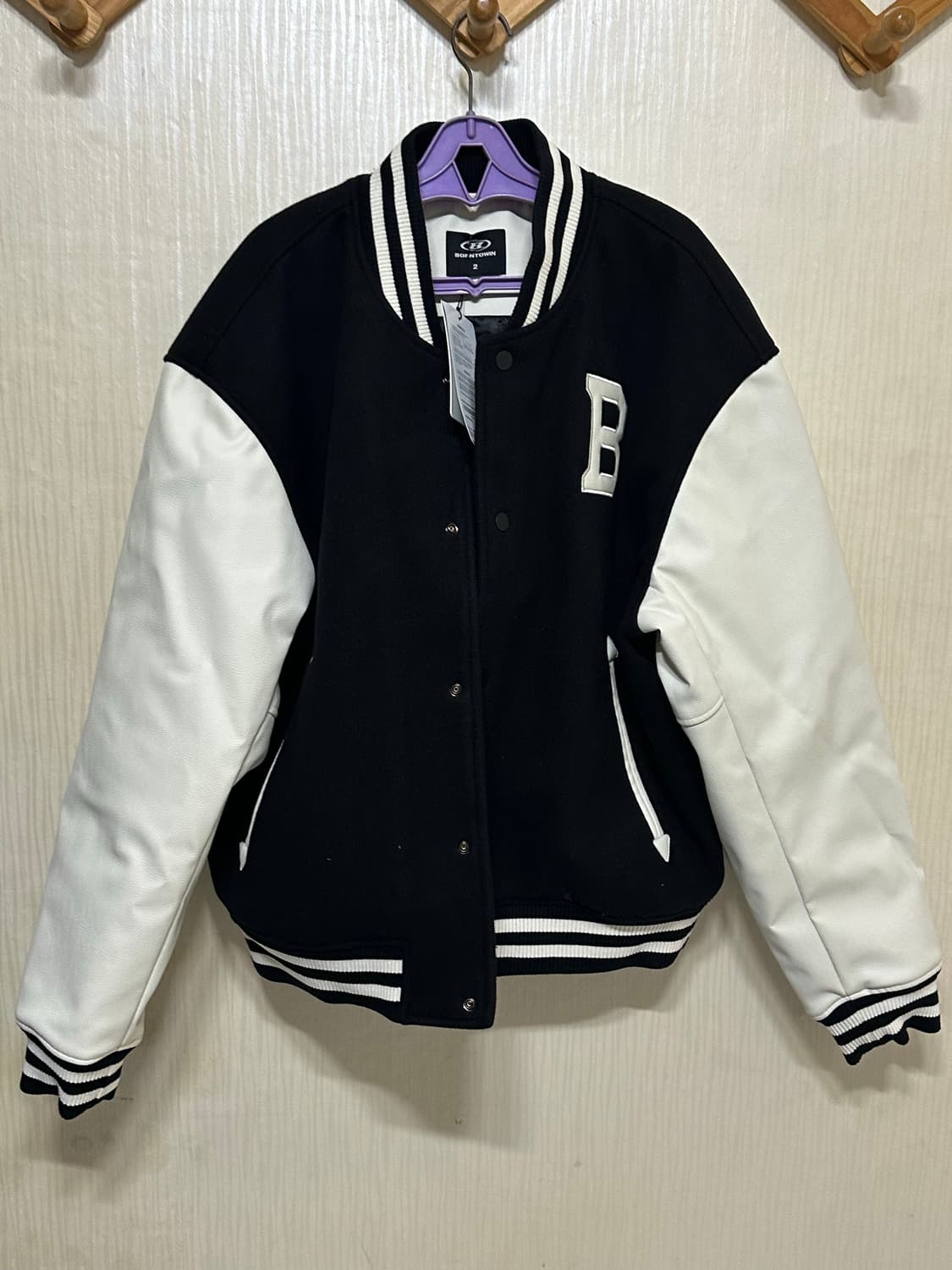 본투윈 25FW 바시티자켓 상품이미지6