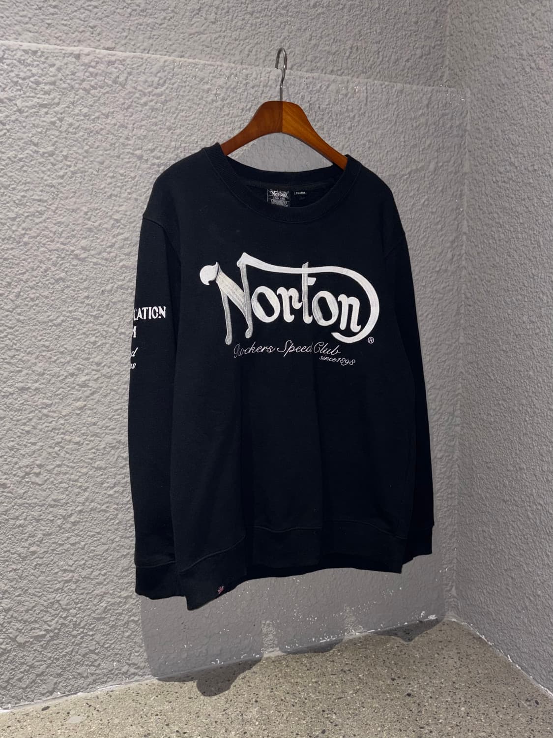 Norton 로고 맨투맨 상품이미지1