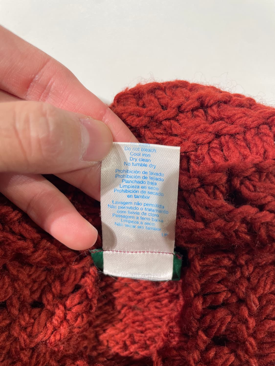 겐조 블러드 플레어 슬리브 터틀넥 울 스웨터 상품이미지8