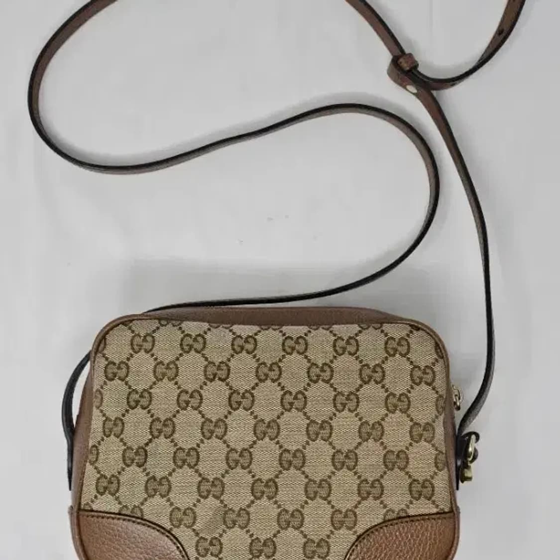 구찌 GG 패턴 브라운 크로스백 상품이미지3