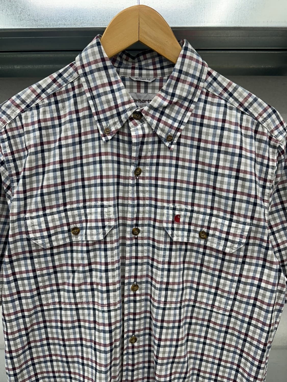 (M)칼하트 체크 셔츠-M608 상품이미지2