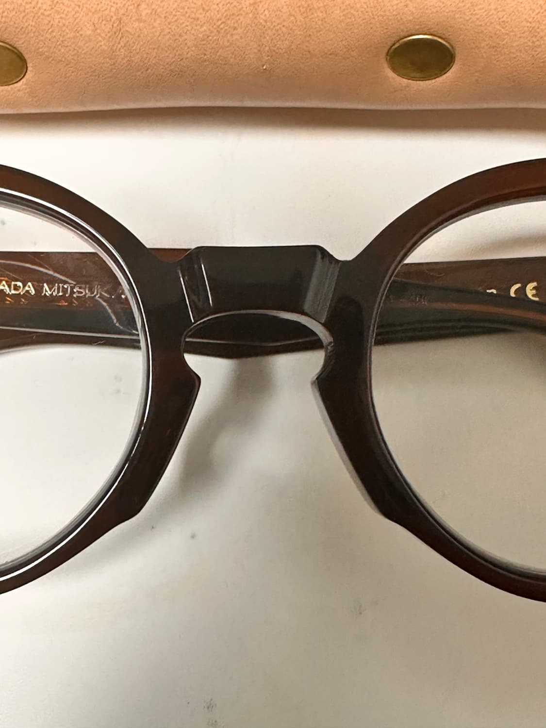 TVR 야마다 시리즈2 안경 브라운 상품이미지4