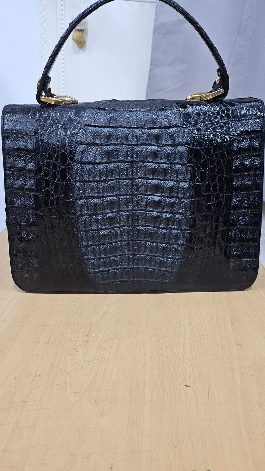 악어 가죽 토드백 상품이미지4