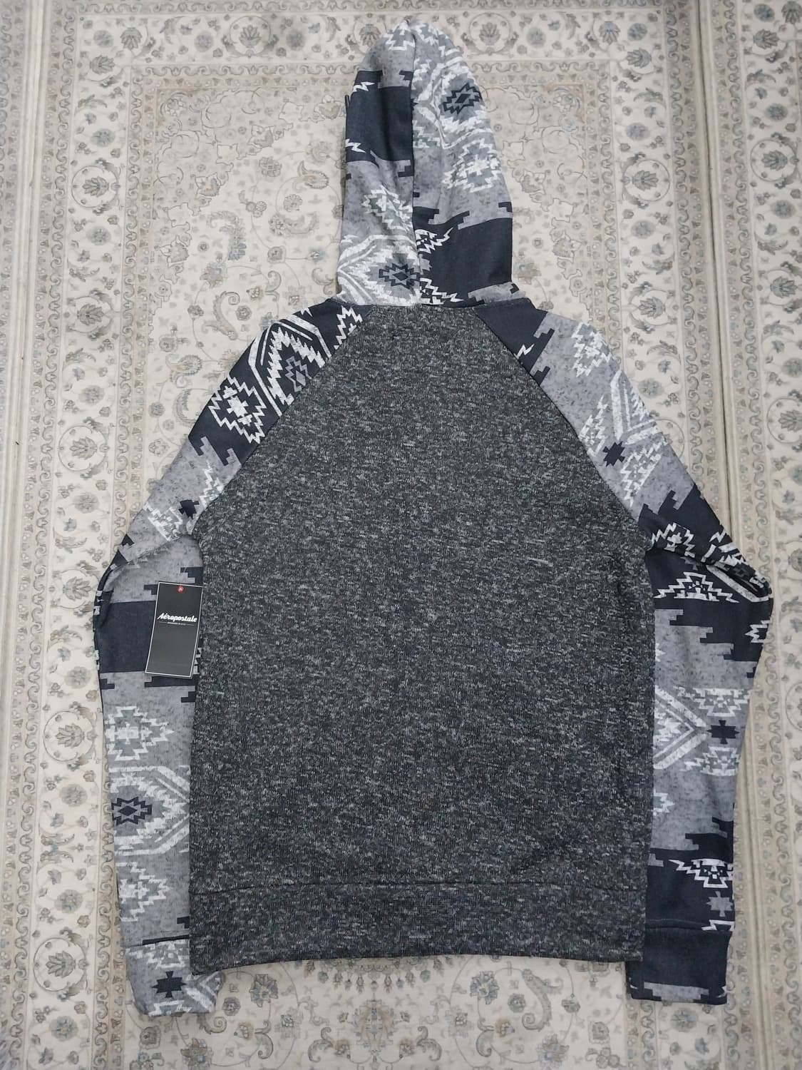 (새상품) 에어로포스테일 패턴 후드집업 M 상품이미지2