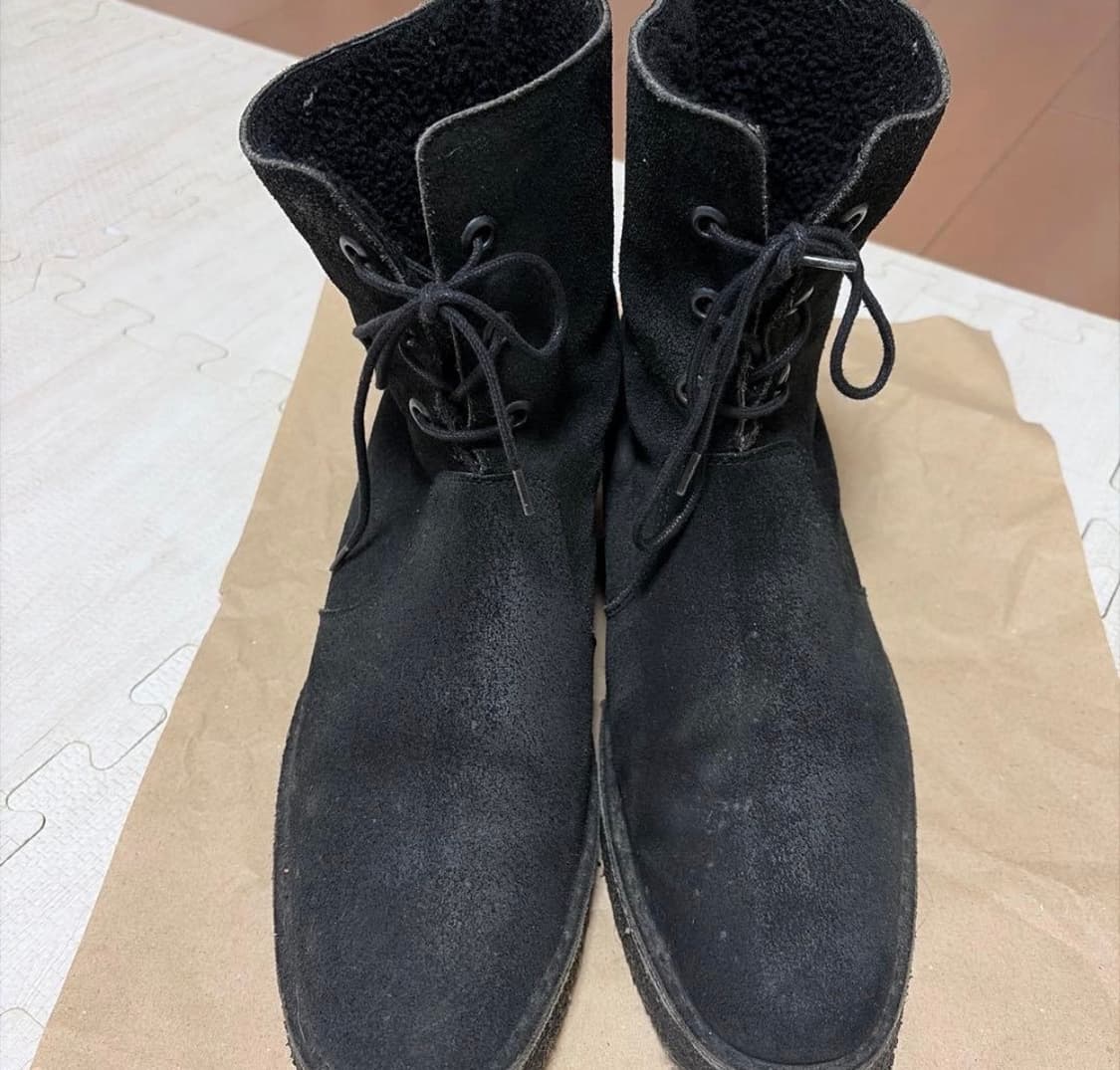 [빅뱅,2NE1 그리고 아일릿] 피에르 하디 스웨이드 하이탑 부츠 상품이미지2