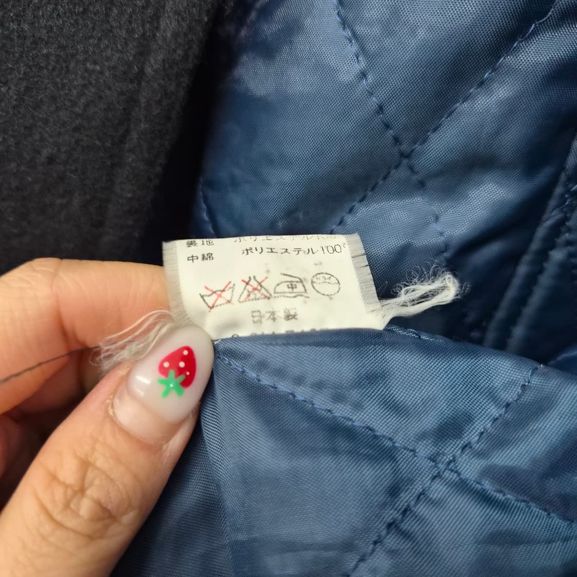 캐시미어 100% 기본 블랙 코트 남녀공용 M 상품이미지7