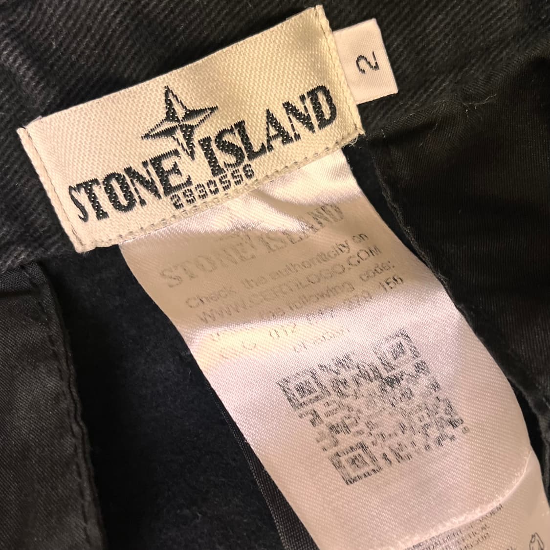 스톤 아일랜드 블랙진 조거팬츠 2size 상품이미지5