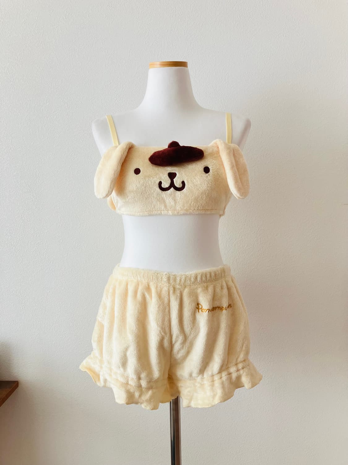 정품) 산리오 폼폼푸린 상하의 파자마세트 홈웨어 잠옷 상품이미지1