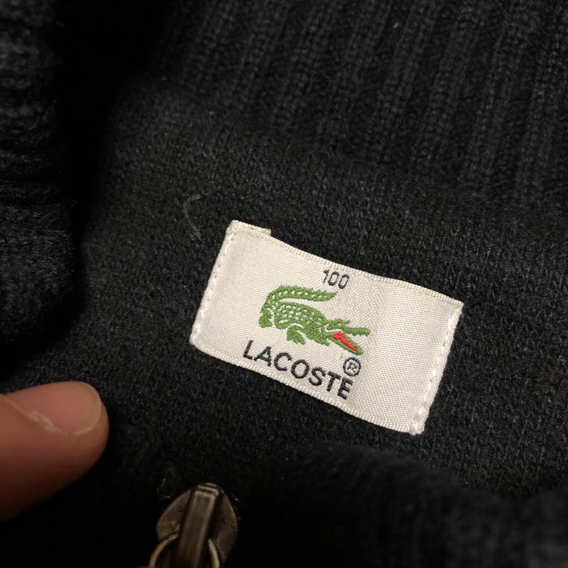 라코스테 울 블루종 자켓 남성용 상품이미지4