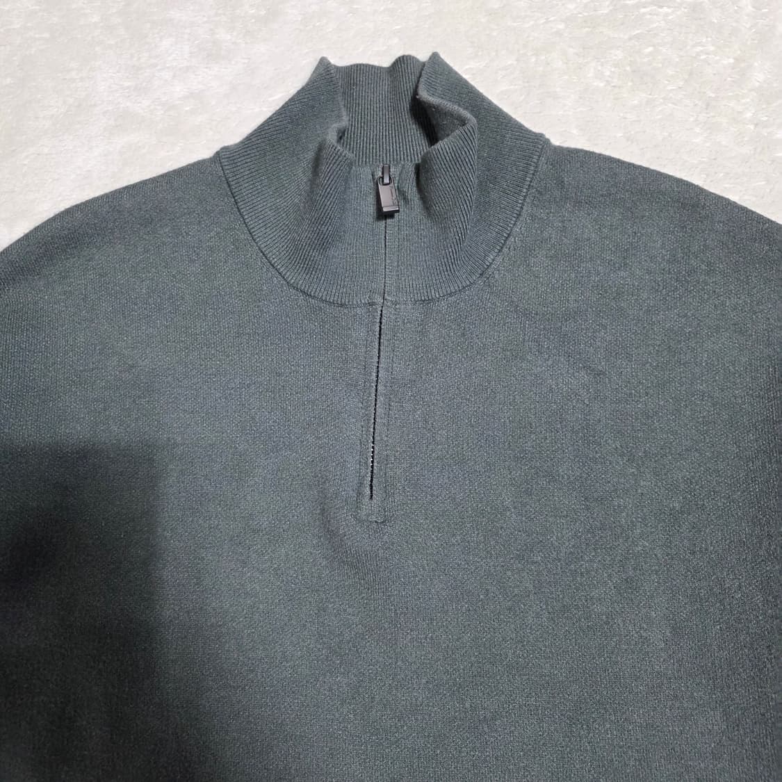 (XL)마시모두띠 반집업 니트 상품이미지2