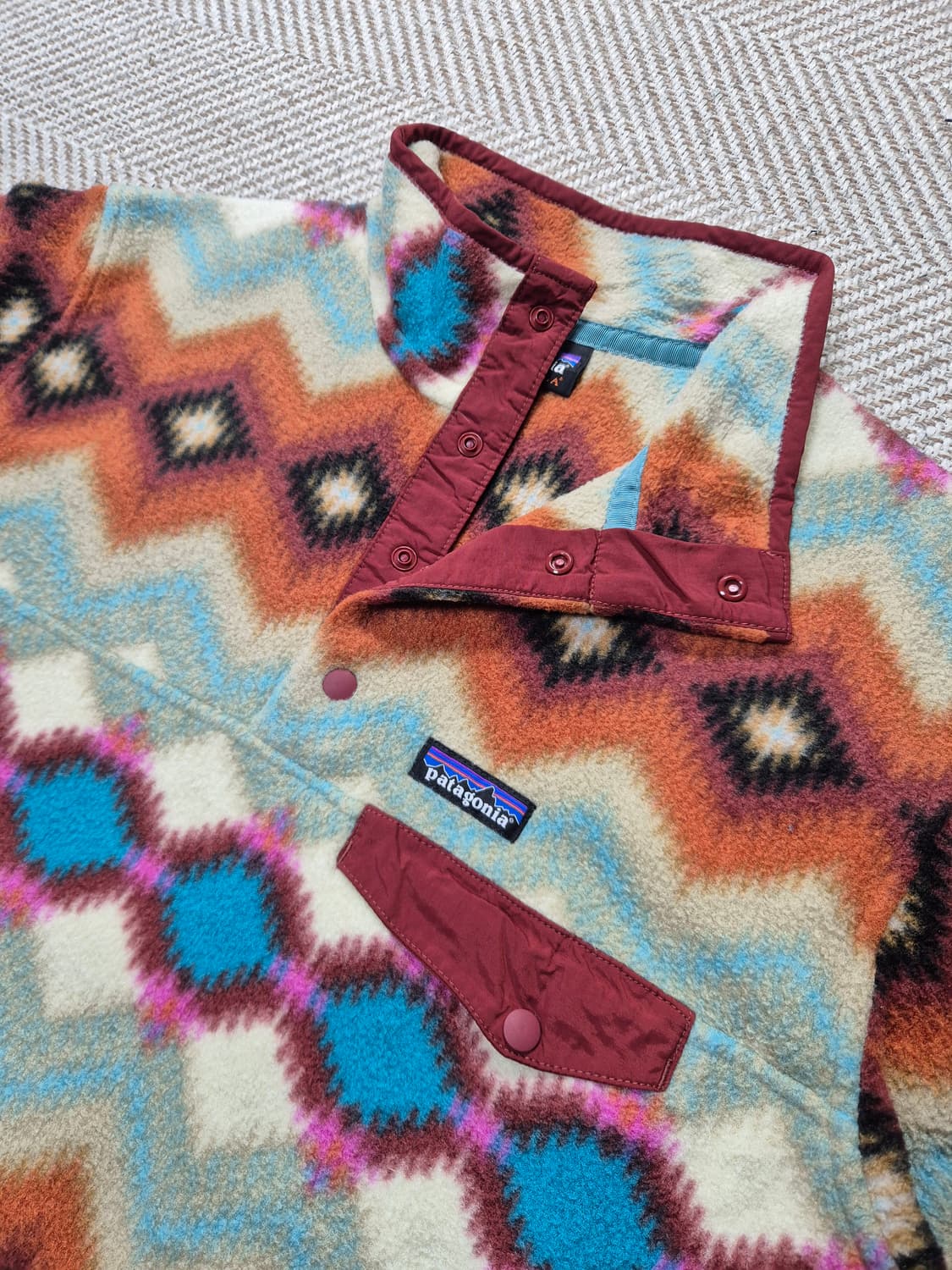 파타고니아 패턴 신칠라 상품이미지3