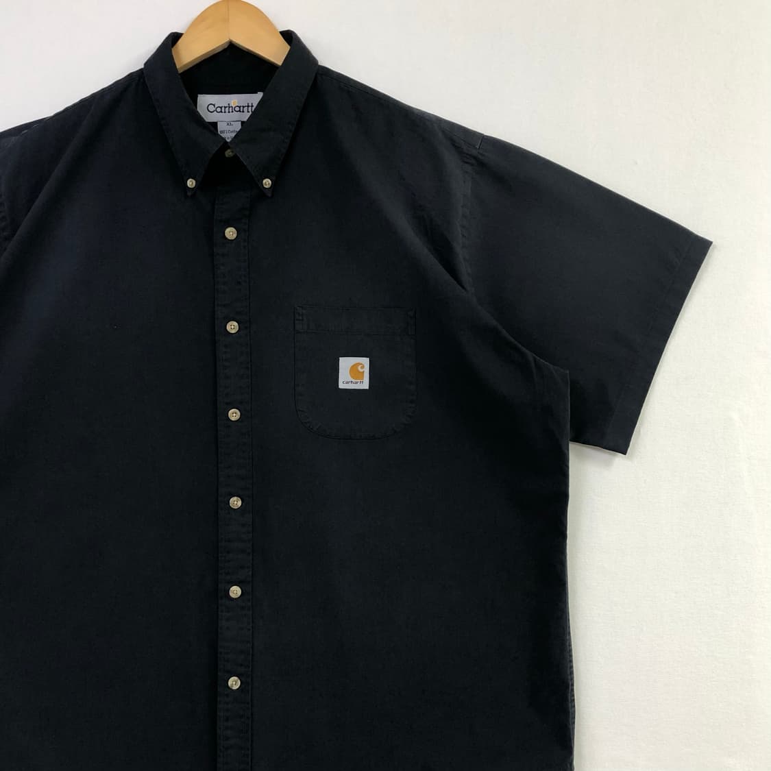 Xxl 칼하트 블랙 워크 셔츠 상품이미지1