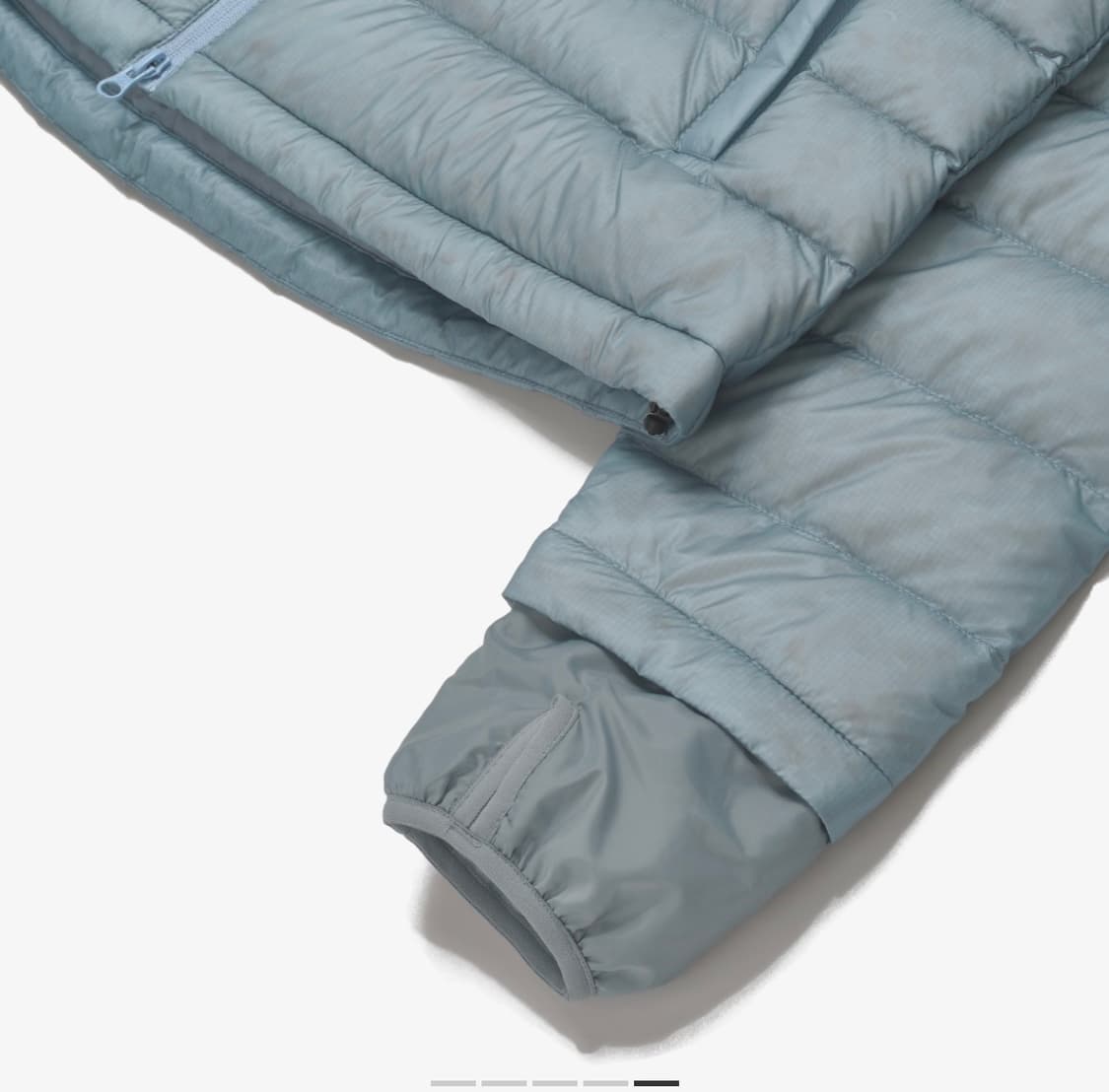 [2] 산산기어 서픽스 푸퍼 자켓 스카이 블루 24FW 상품이미지5