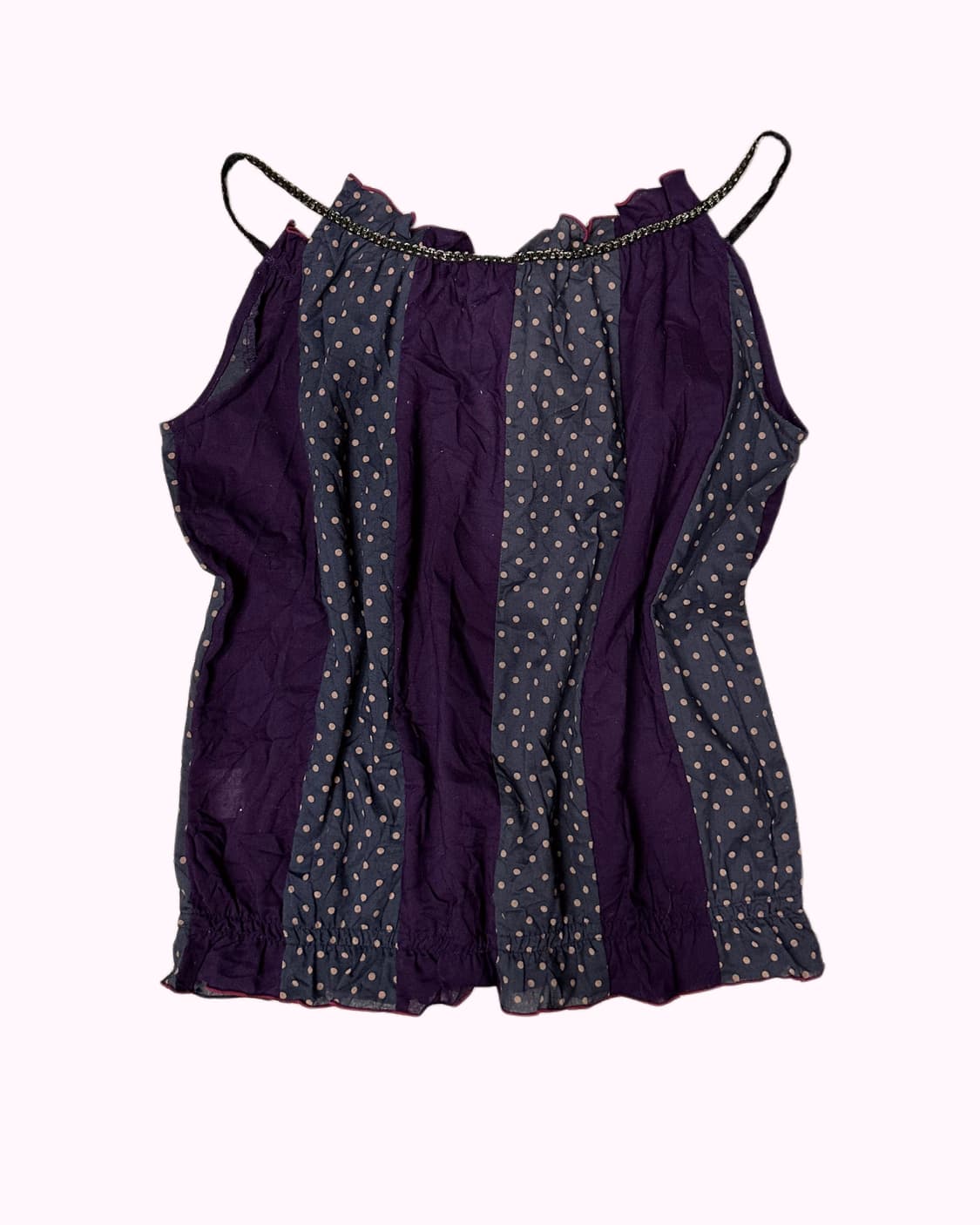 purple dot pannel top 상품이미지4
