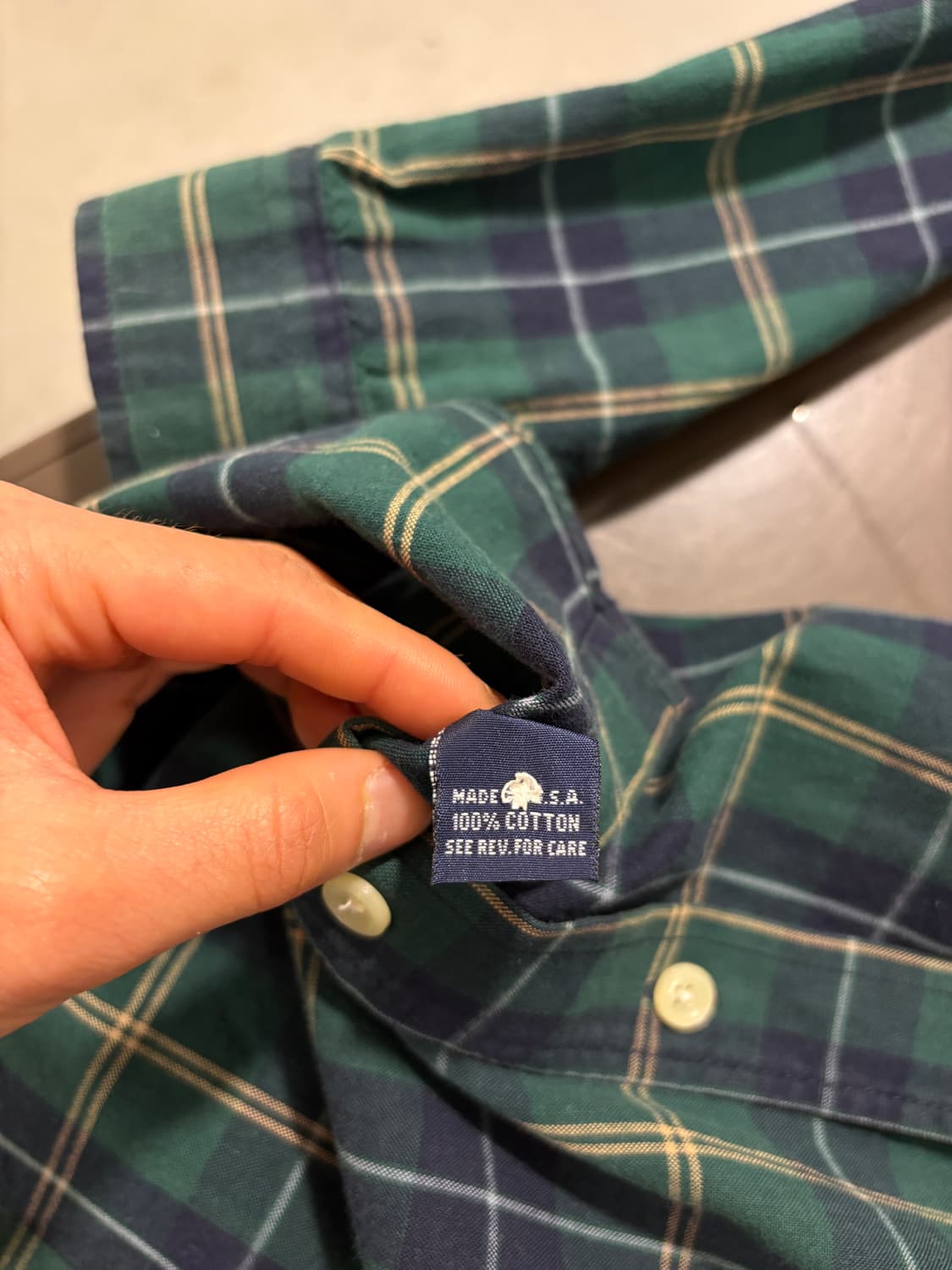 폴로 체크셔츠 상품이미지10