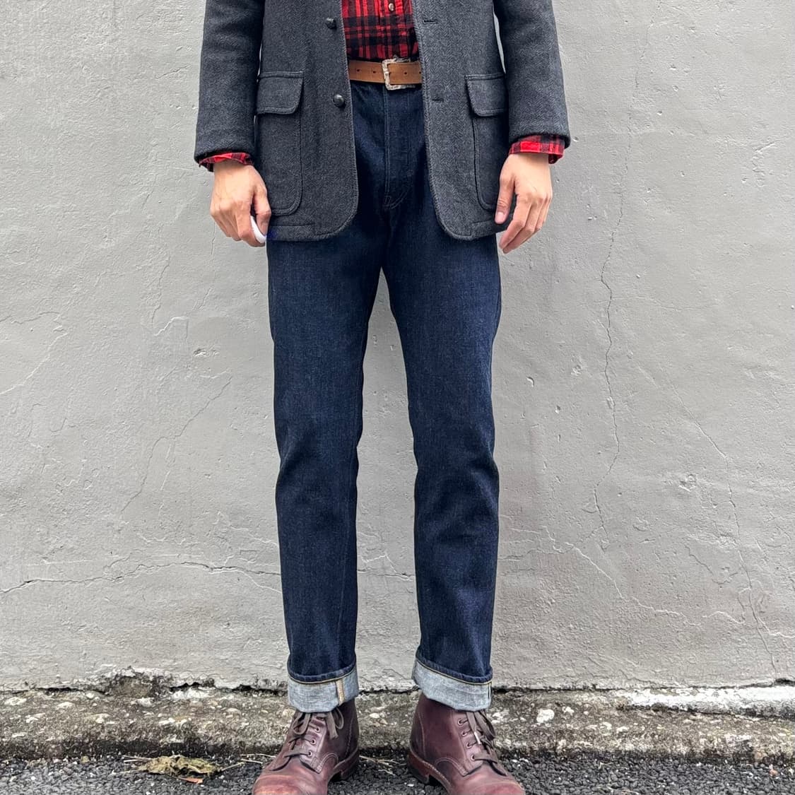 일본 워커스 802 셀비지 상품이미지2