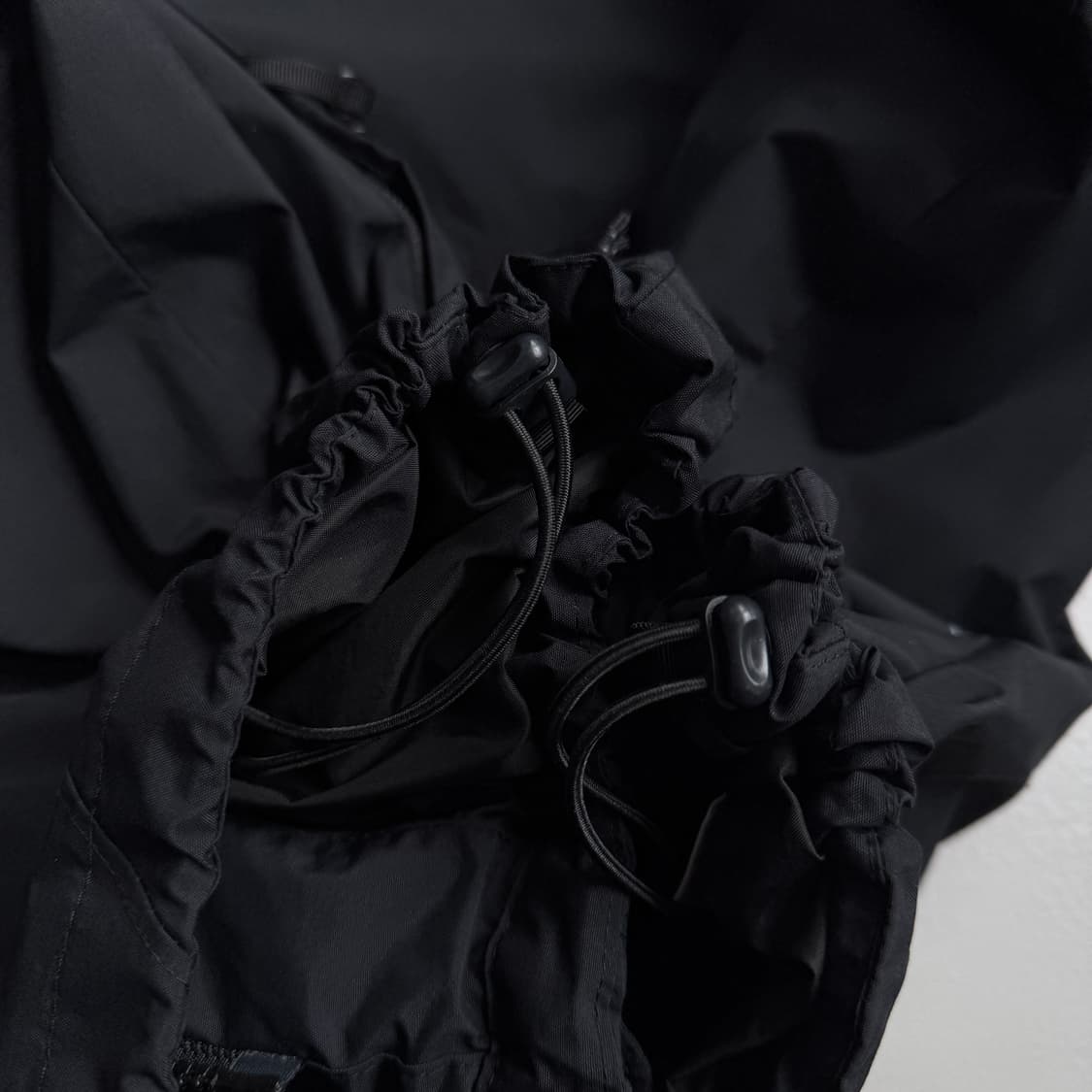 컬럼비아 고프코어 풀오버 나일론 마운틴 바람막이 자켓 블랙 상품이미지6