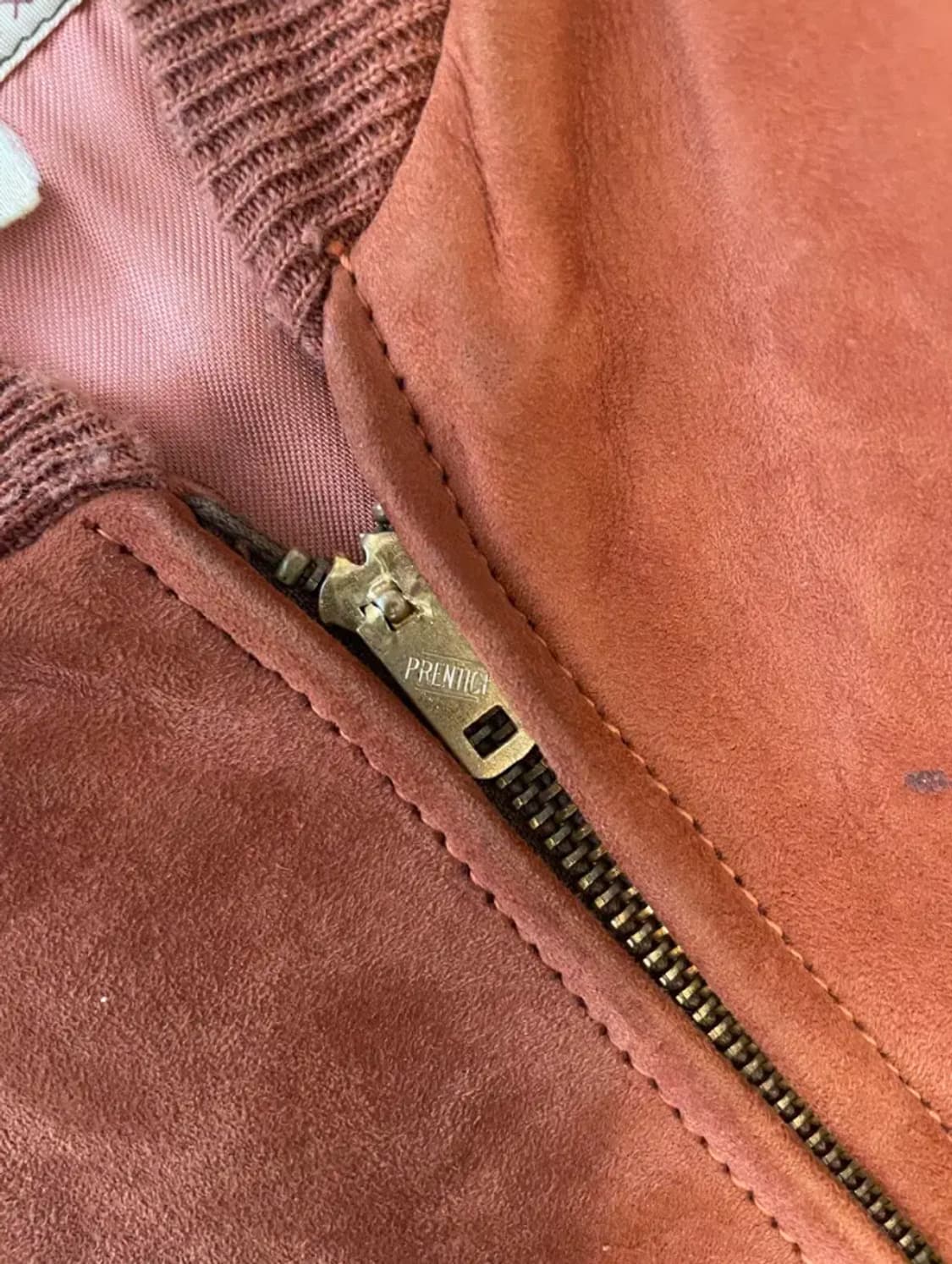 🇺🇸 50s Appalachian 소가죽 스웨이드 봄버 자켓 rrl 상품이미지4