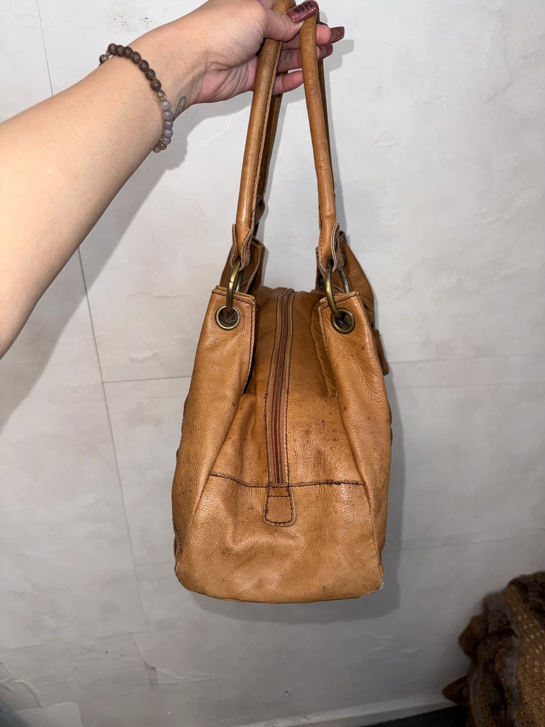 Jane Shilton brown croissant 숄더백 상품이미지4