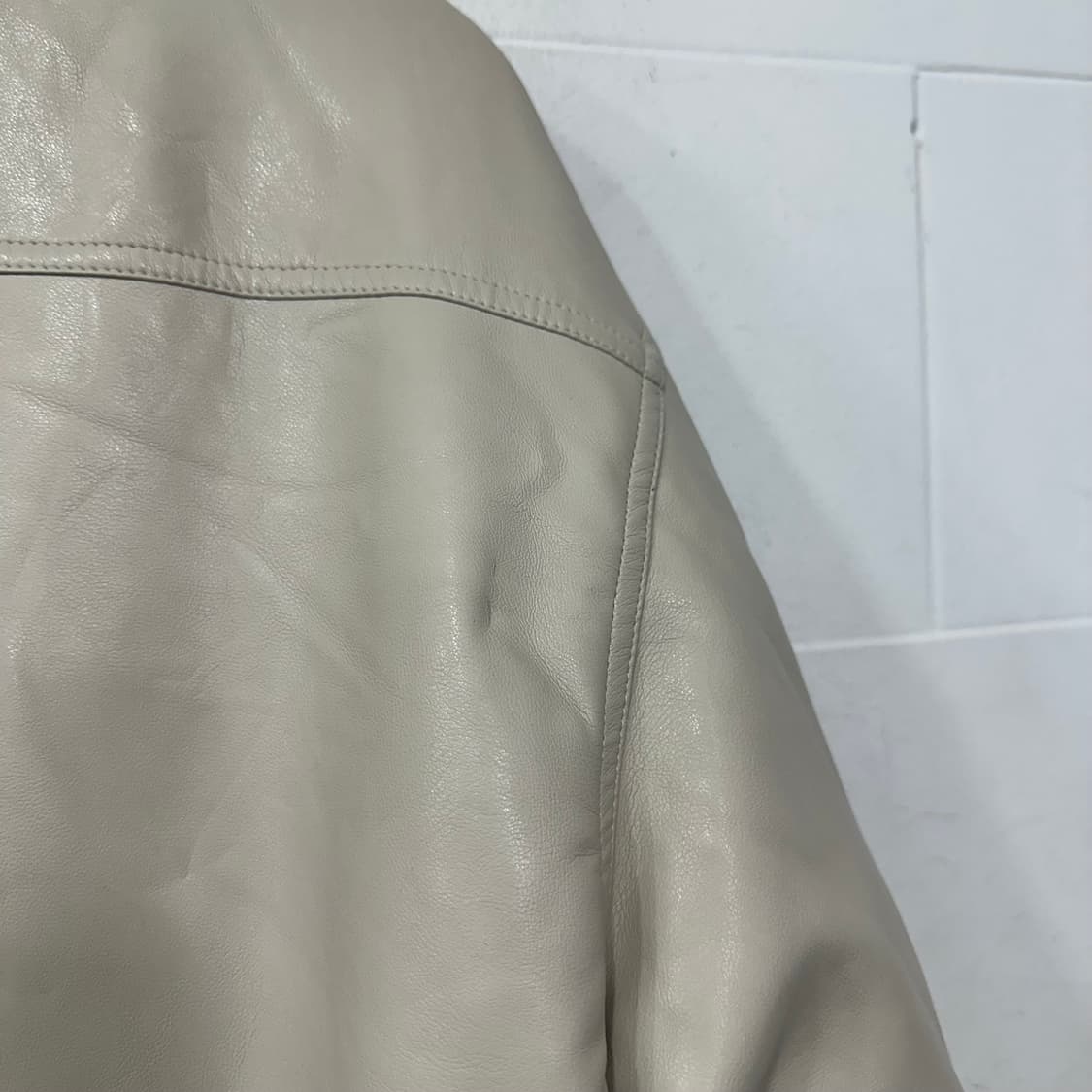 브이투 레더 무스탕 자켓 상품이미지8