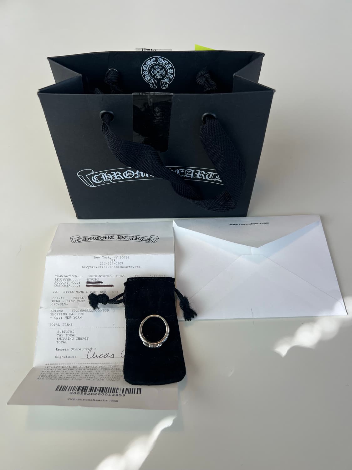 [us7] 크롬하츠 베이비대거링 상품이미지1