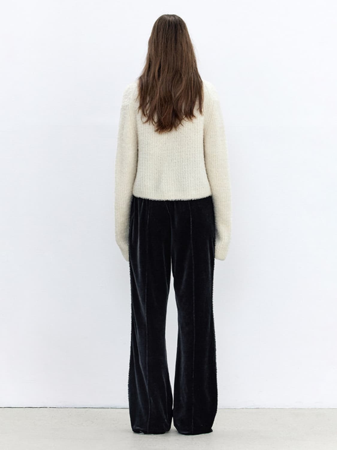 인사일런스 부클 니트 점퍼 가디건 상품이미지3