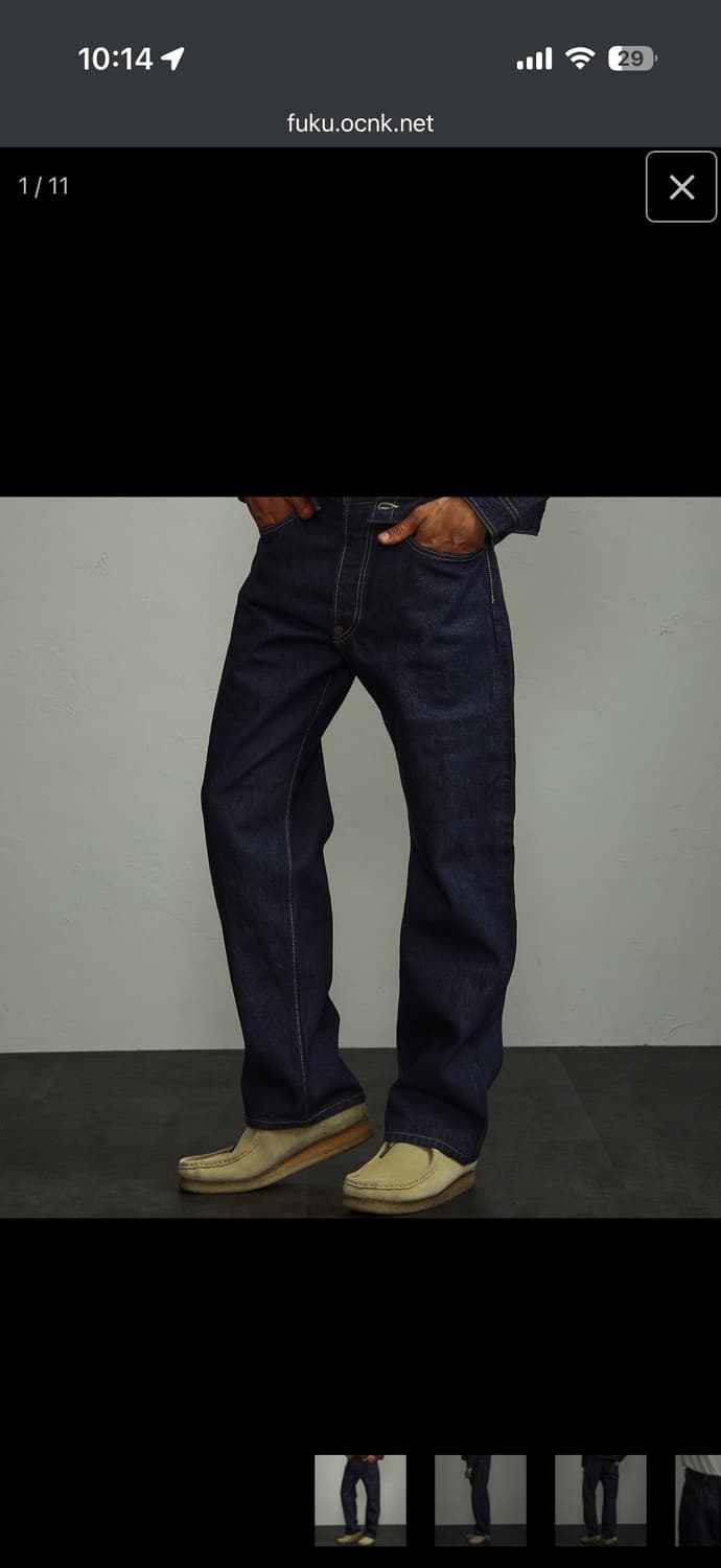 Lee japan) 100주년 기념 카우보이 데님팬츠 상품이미지9