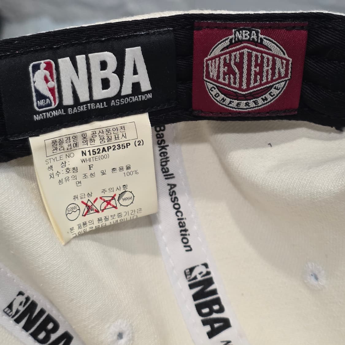 p1-4:NBA 피닉스 선즈 페이즐리 챙 화이트 스냅백(56~60) 상품이미지8