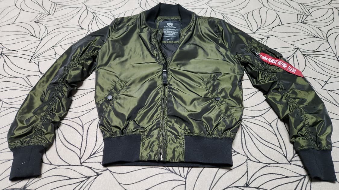 알파인더스트리 MAIRIDIUM 항공점퍼 다크그린 S 100사이즈 상품이미지1