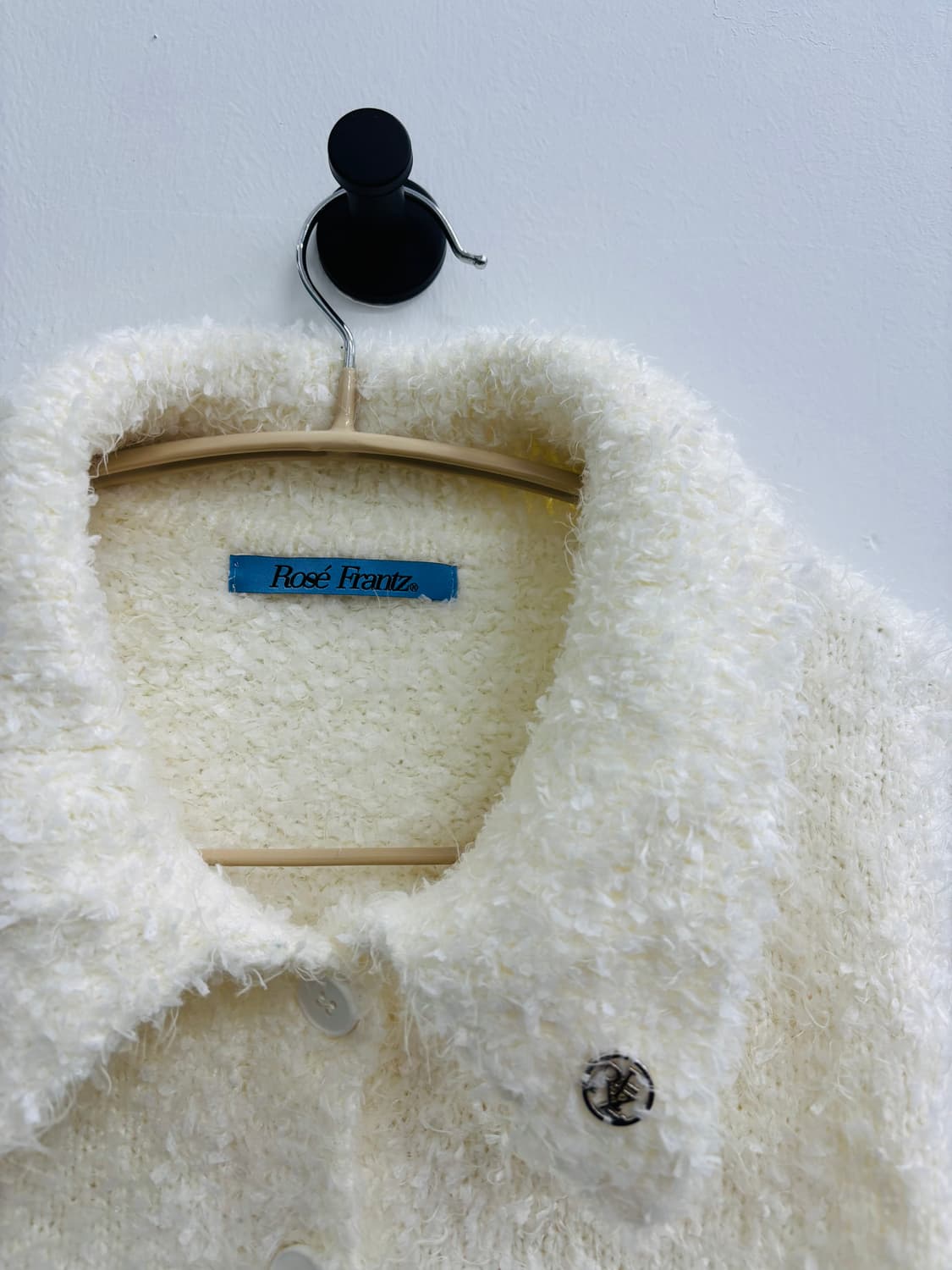 로제프란체 ROSE FRANTZ 보아 퍼 니트 가디건 상품이미지2