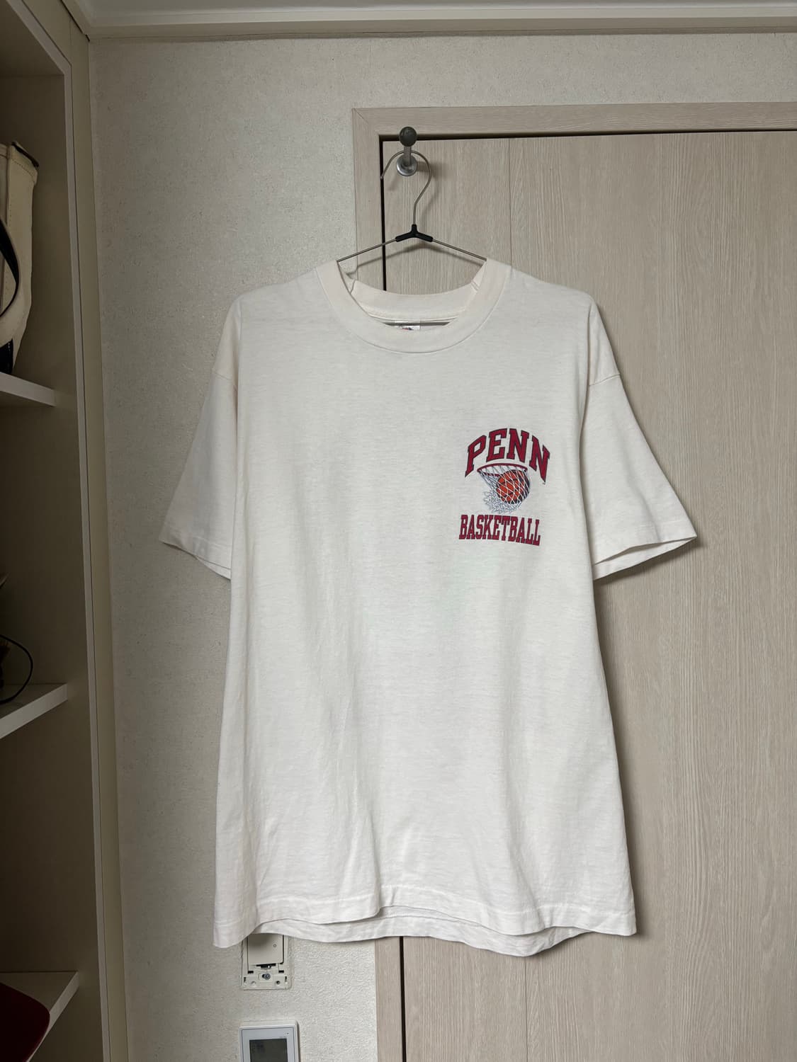 90s Fruit of the loom Penn Basketball T 상품이미지3