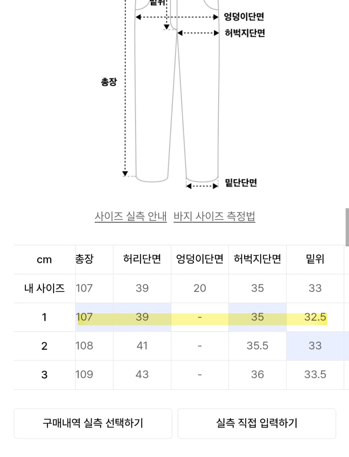 [새상품] 포커페이스 몰스킨 팬츠 1사이즈 상품이미지3