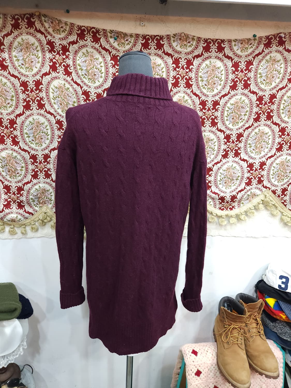 폴로 랄프로렌 목폴라 케이블 니트 원피스

 상품이미지8