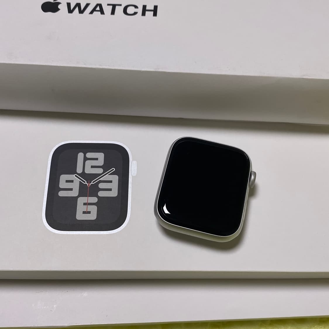 애플워치 SE2 44mm GPS 실버 상품이미지1