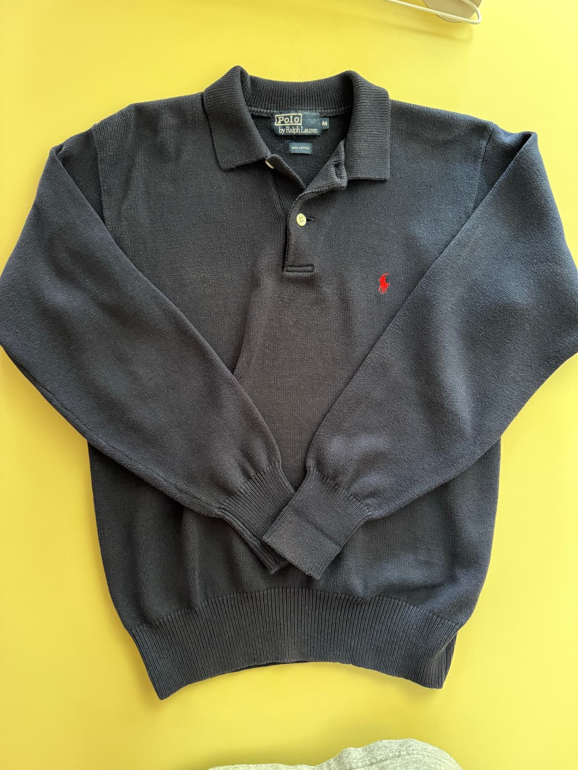 폴로 랄프로렌 pk 카라 니트 네이비 m(100) 상품이미지1