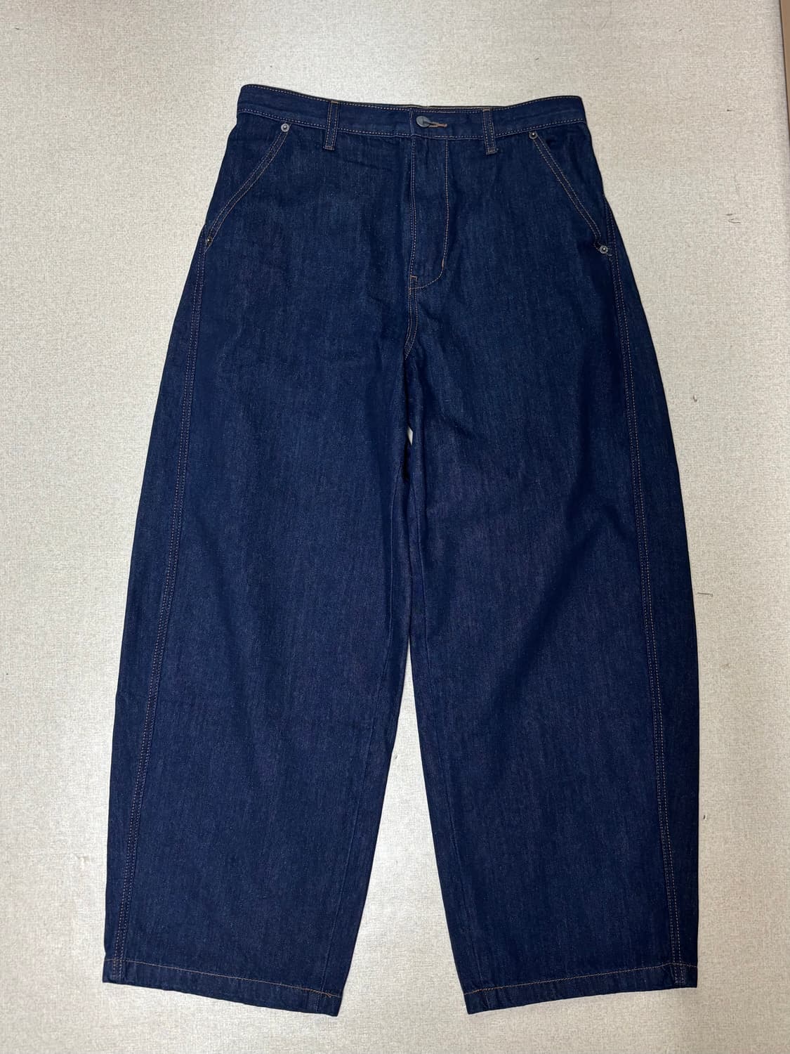 낫포너드 커브드 데님 인디고 판매합니다 상품이미지1