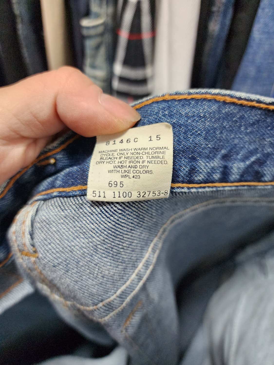 리바이스 90s 560 데님 팬츠 (USA MADE) 상품이미지5