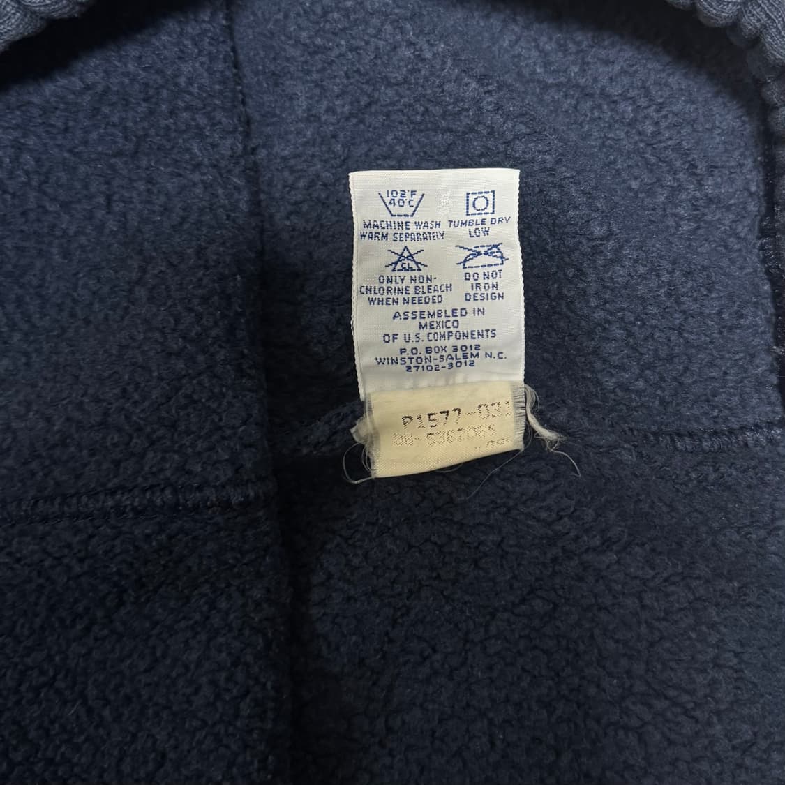 빈티지 90s 챔피온 리버스위브 스웻팬츠 네이비 상품이미지5