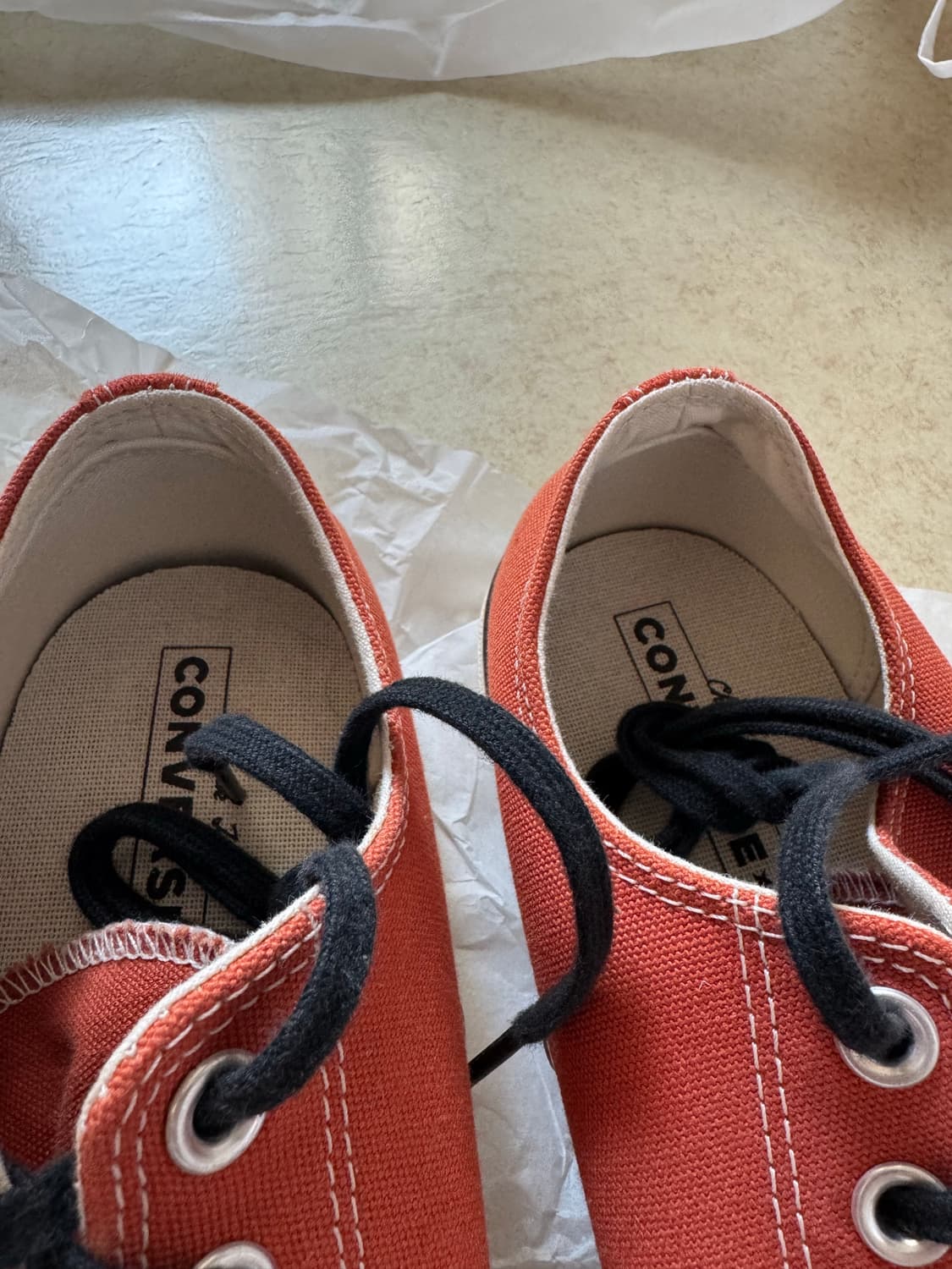 컨버스 척테일러 올스타 로우 오렌지 290 판매합니다! 상품이미지2